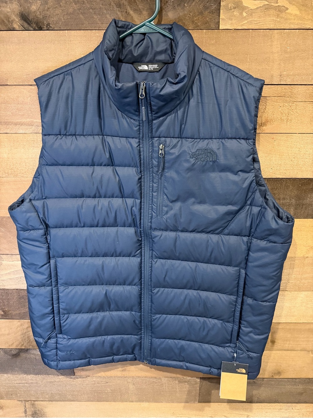 The North Face Men's Navy Puffer Down Vest